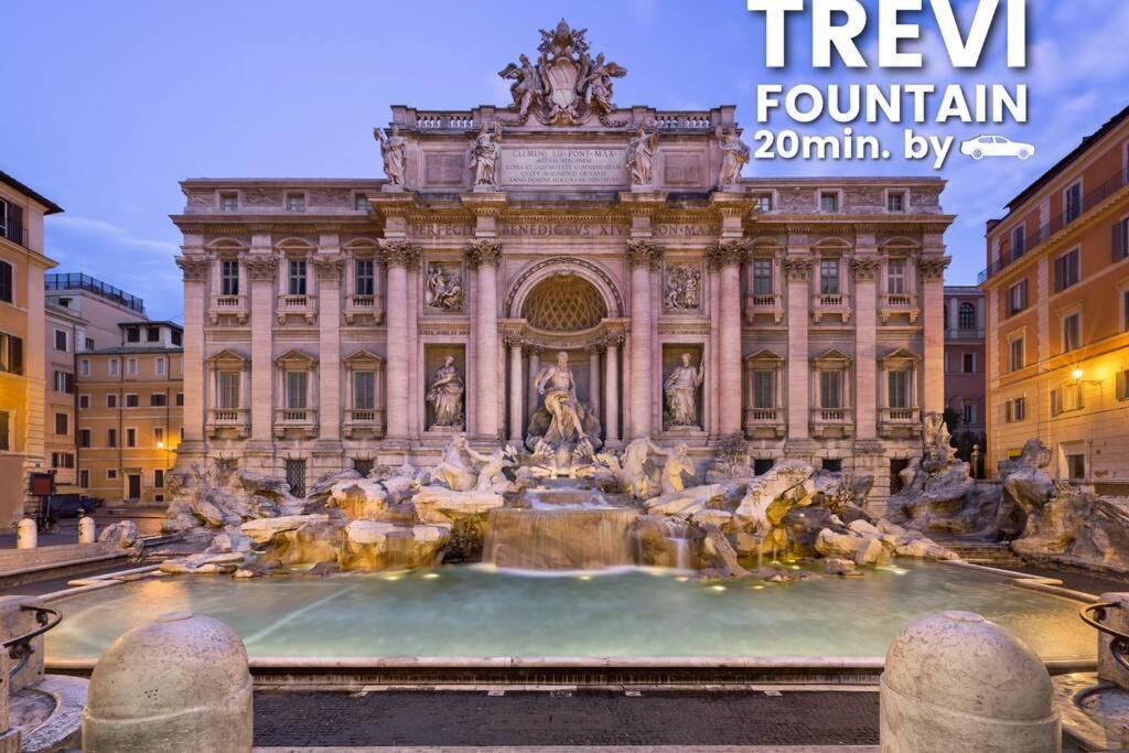Apartament Casa Aurora - Terrazza Con Vista San Pietro Rzym Zewnętrze zdjęcie